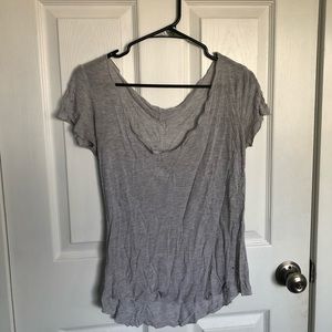 grey vintage tee